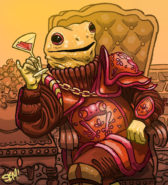 FANCY FROG